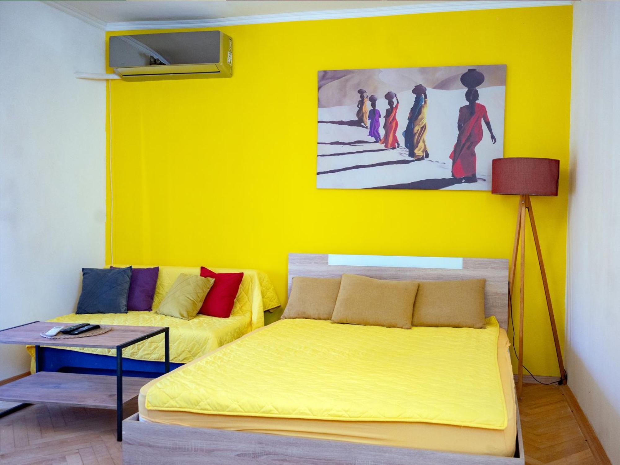 Apartman Centar Skopje Buitenkant foto