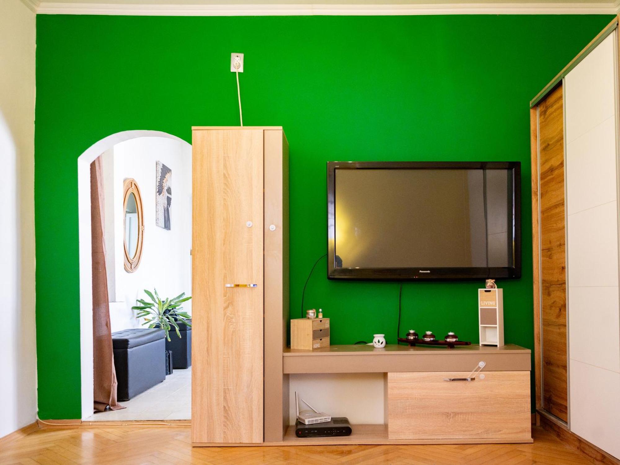 Apartman Centar Skopje Buitenkant foto